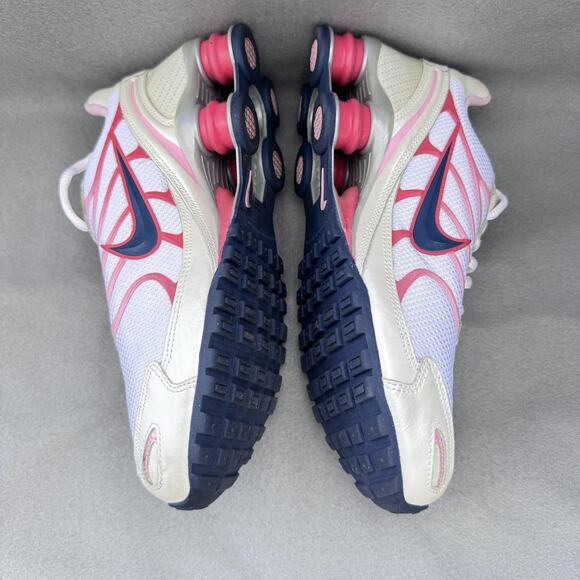 Nike Shox R4 Shoes Womens Size 6Y Running 318096-141 00s Sneakers - Picture 7 of 9